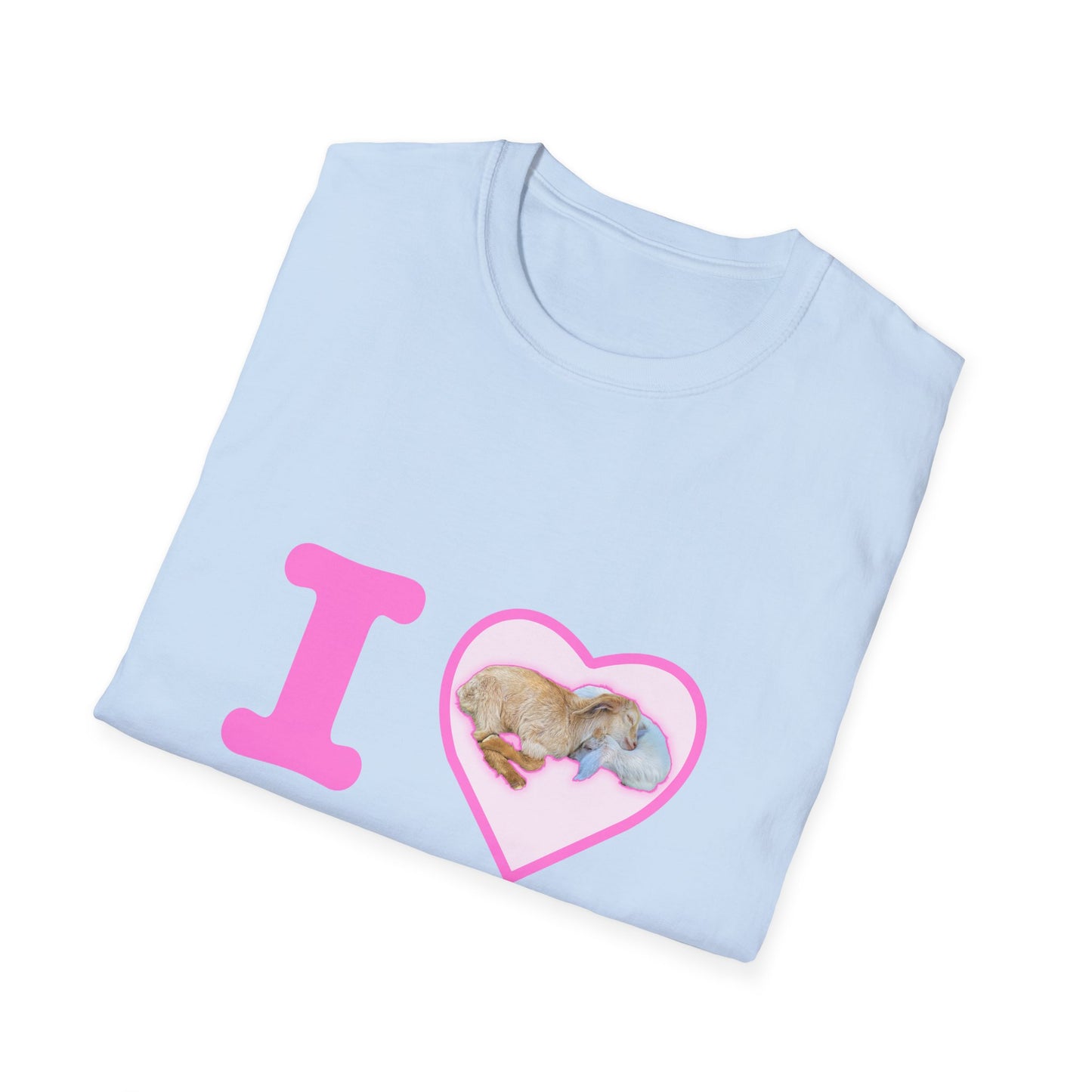 I LOVE Goat Island T-Shirt — Cute Goat Island Travel Souvenir Tee
