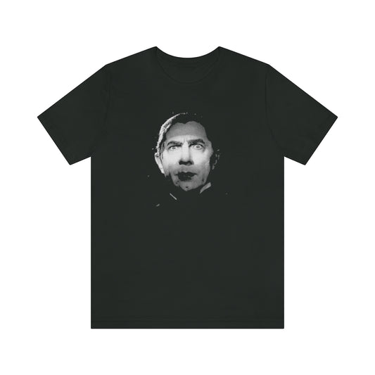 OG Dracula Bela Lugosi Look Into My Eyes Jersey Short Sleeve Tee