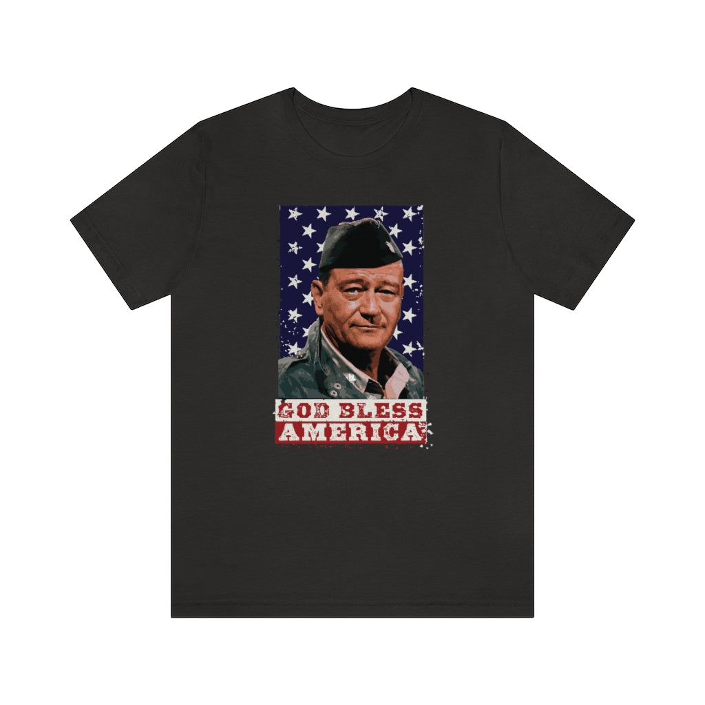 Lt. Col Vandervoort God Bless America Jersey Short Sleeve Tee