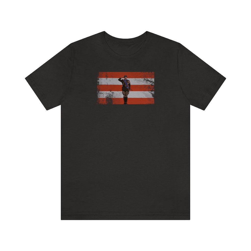 Patton Flag Speech - Jersey Short Sleeve Tee
