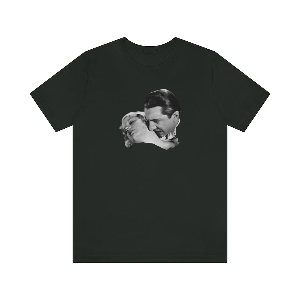 OG Dracula Bela Lugosi I Want To Bite Your Neck Jersey Short Sleeve Tee