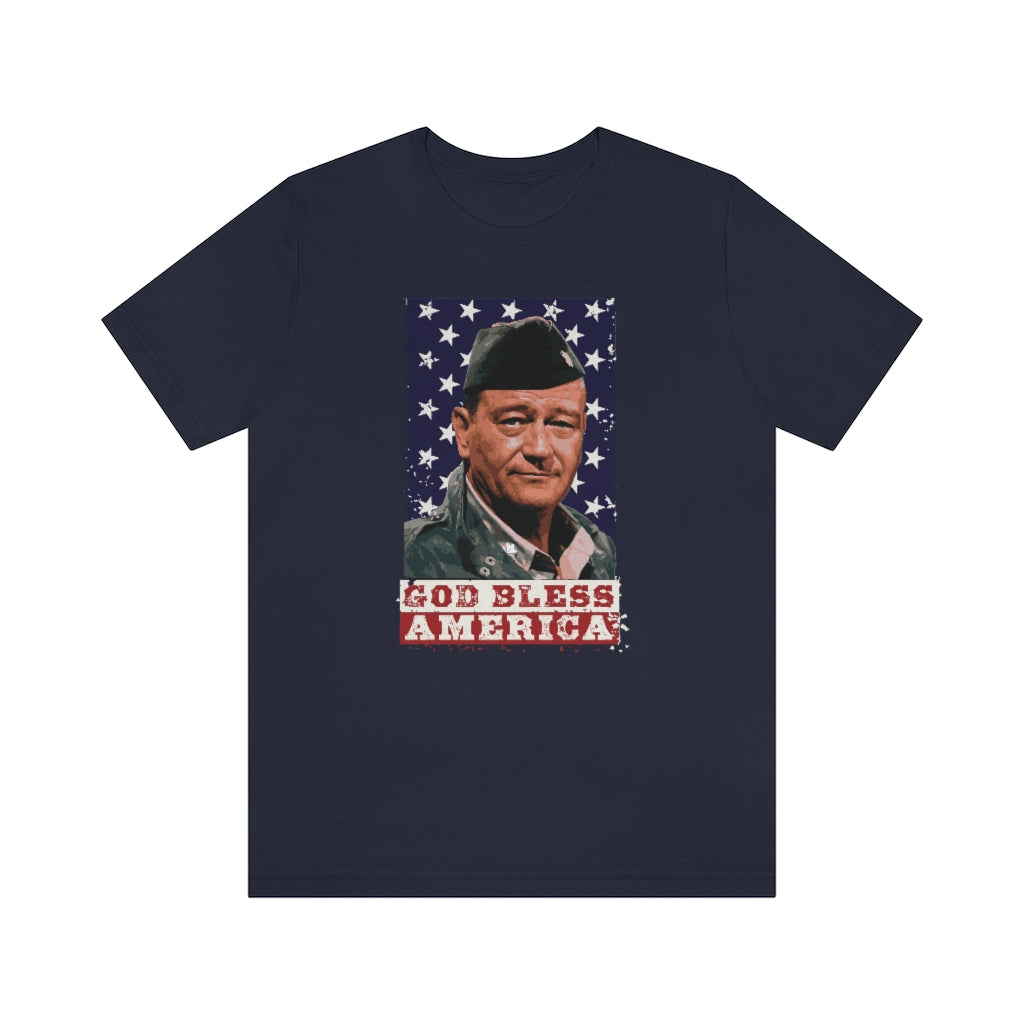 Lt. Col Vandervoort God Bless America Jersey Short Sleeve Tee