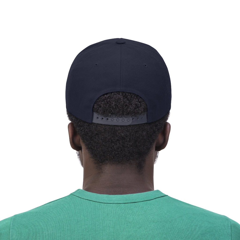 Goat Island Flag Flat Bill Hat