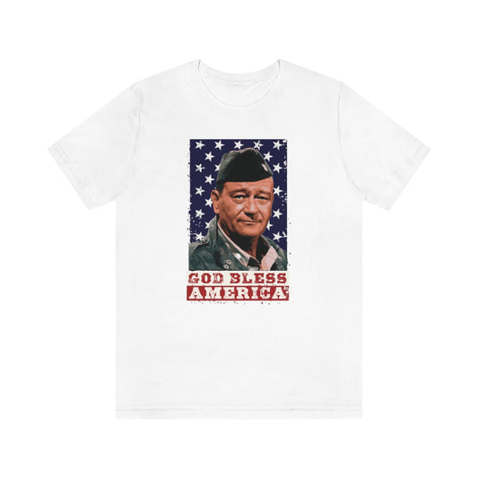 Lt. Col Vandervoort God Bless America Jersey Short Sleeve Tee