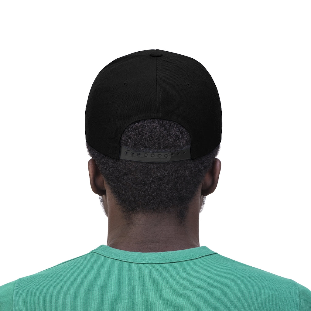 Goat Island Flag Flat Bill Hat