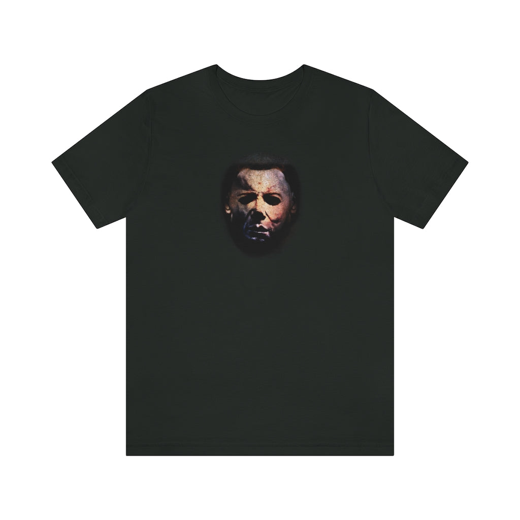 Michael Myers Face Shirt Jersey Short Sleeve Tee