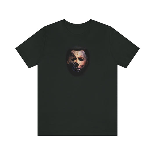Michael Myers Face Shirt Jersey Short Sleeve Tee