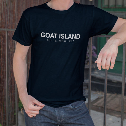 Goat Island, Trinity, TX - Jersey Short Sleeve Tee