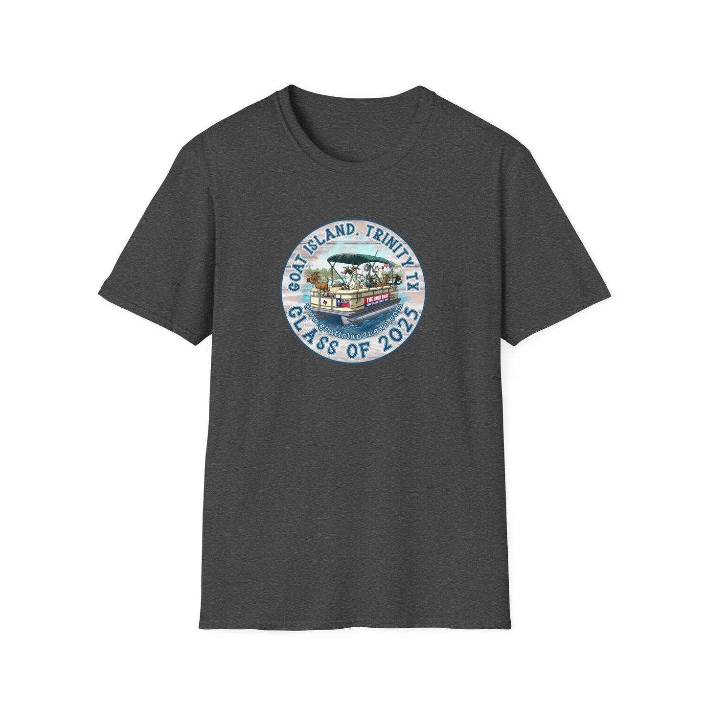 T-Shirt — Goat Island Trinity, TX - Class of 2025 Graduation Tee