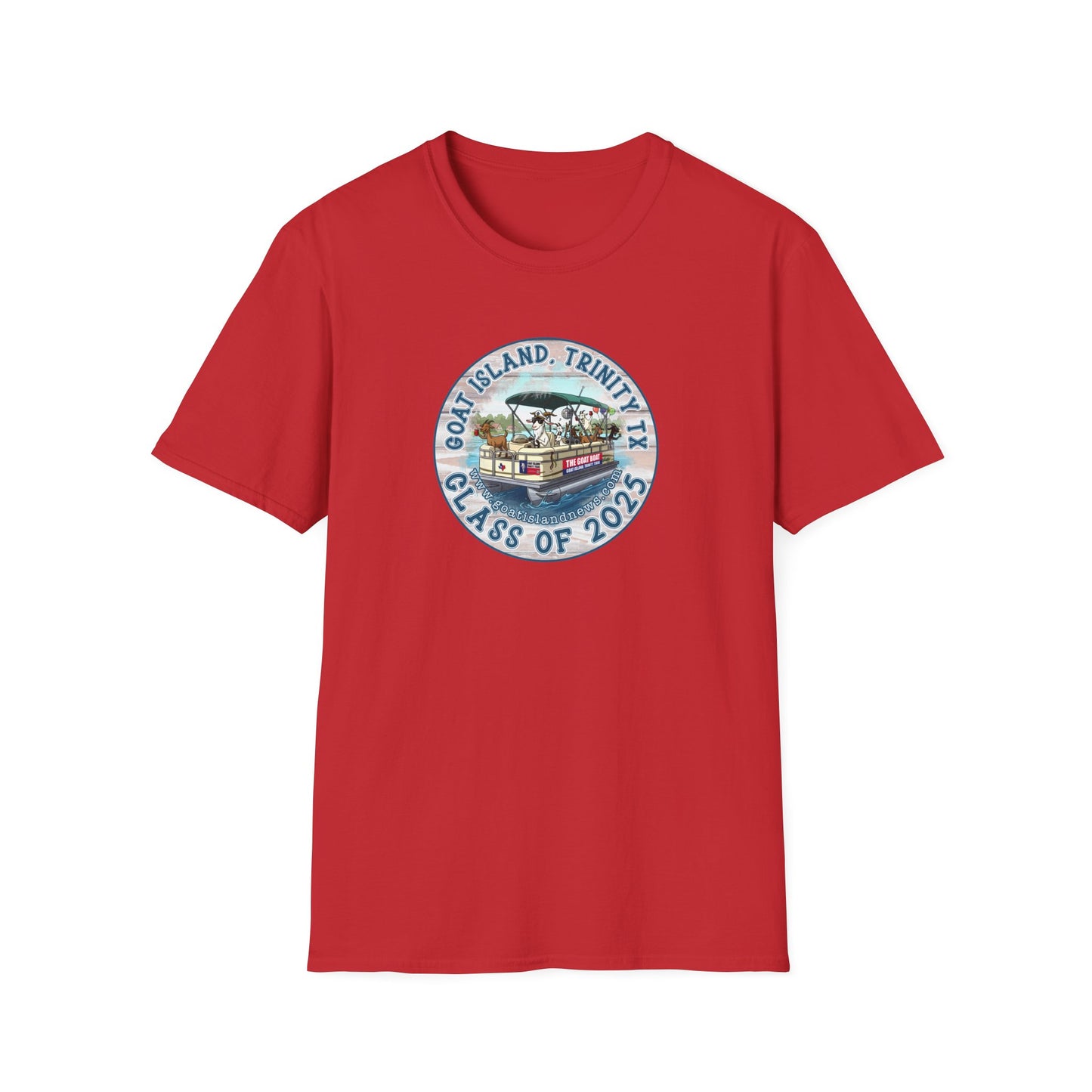T-Shirt — Goat Island Trinity, TX - Class of 2025 Graduation Tee
