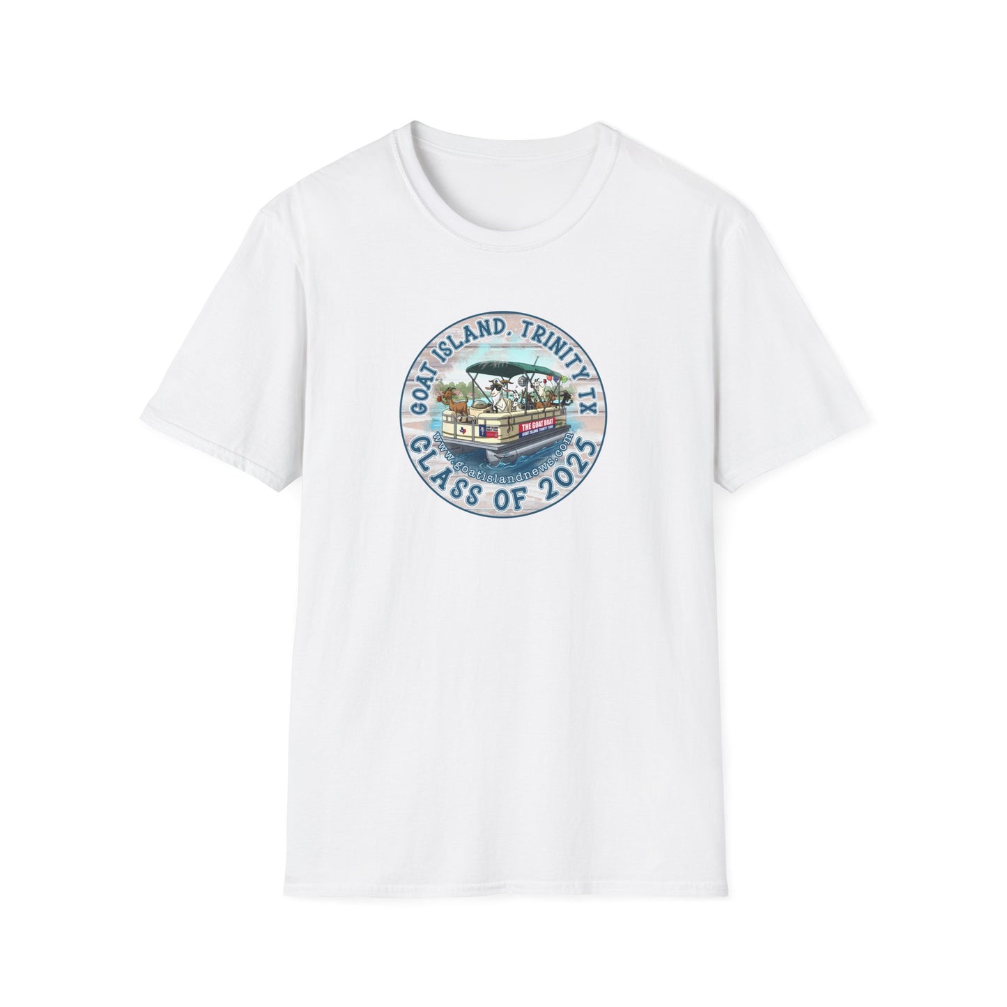 T-Shirt — Goat Island Trinity, TX - Class of 2025 Graduation Tee