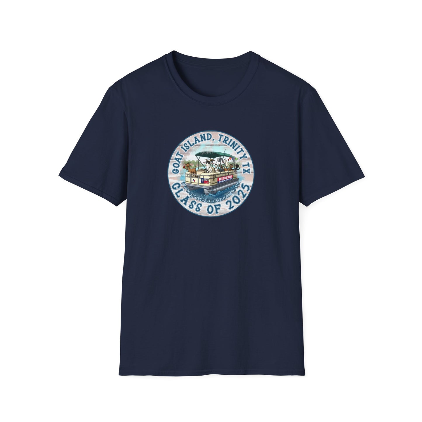 T-Shirt — Goat Island Trinity, TX - Class of 2025 Graduation Tee