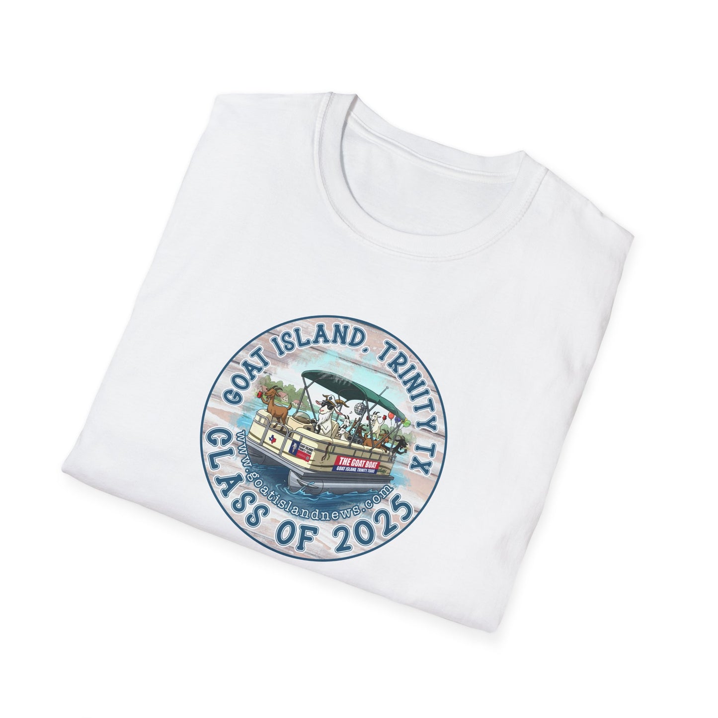 T-Shirt — Goat Island Trinity, TX - Class of 2025 Graduation Tee