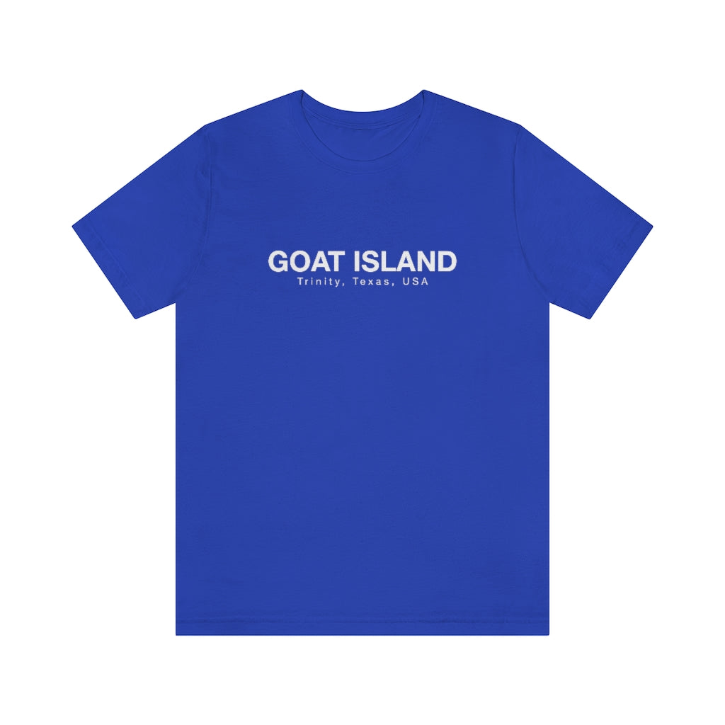 Goat Island, Trinity, TX - Jersey Short Sleeve Tee