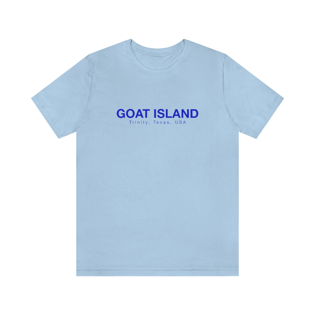 Goat Island, Trinity, TX - Jersey Short Sleeve Tee