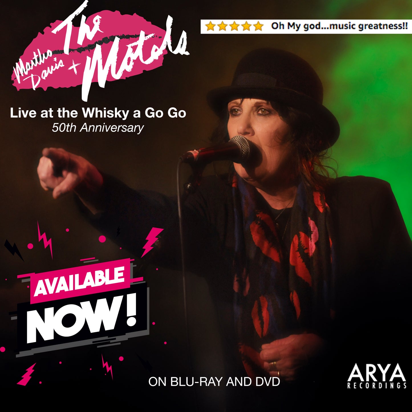 Motels: Live at the 50th Anniversary of the Whisky a GoGo - DVD